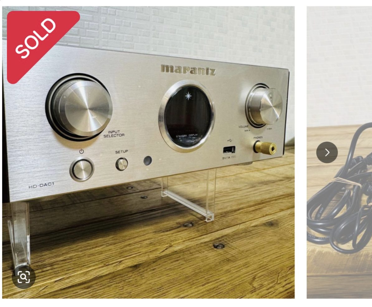Marantz HD-DAC1 ããããã³ã¢ã³ã Â¥38,980ã§èœæ