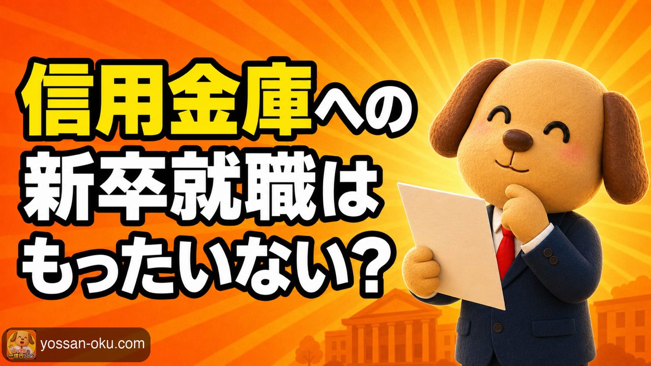 【信用金庫への新卒就職はもったいない？】3年で辞めた元職員が就活生へ伝えたい本音